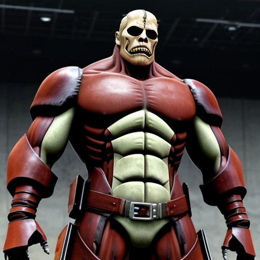 merge a colosal titan and an armoured titan from attack on titan
