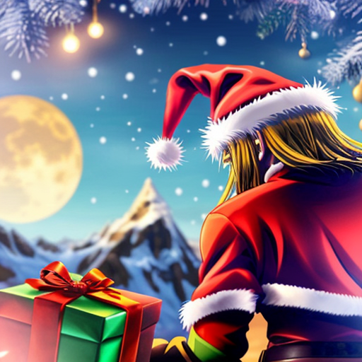 Wizard Christmas hat, Santa Claus