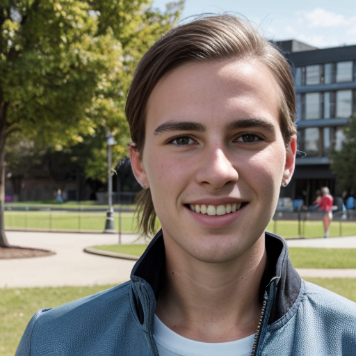 Goretzka and Vanessa at the park 