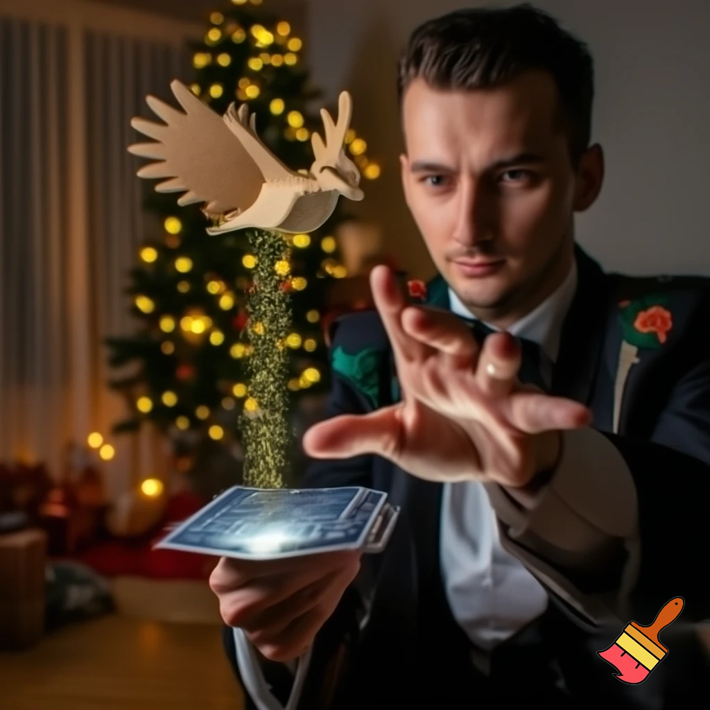 Create magic Christmas tricks