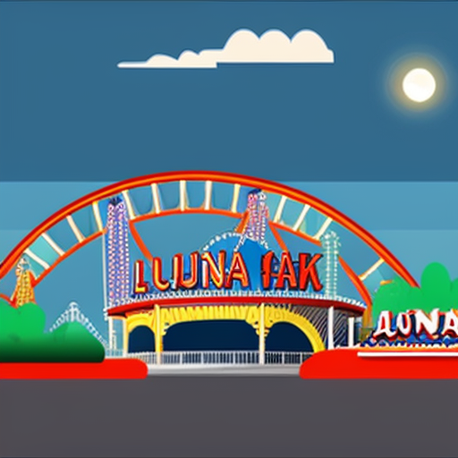 Luna Park cartoon
