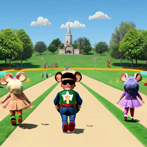 Super Why Mother Goose Sack Race and Mouse Sack Race and Elephant Sack Race