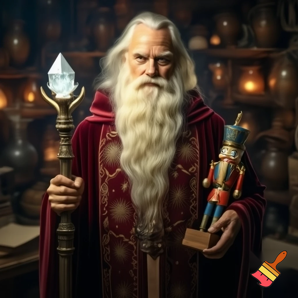 Nutcracker Santa Claus Nutcrackerh wizard Santa Claus