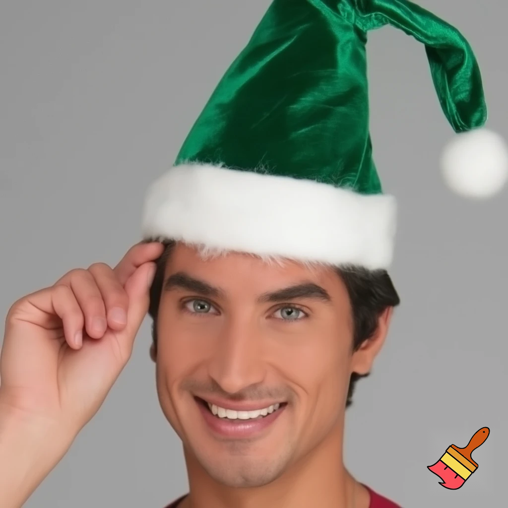 Christmas wizard hat Santa Claus hat velvet