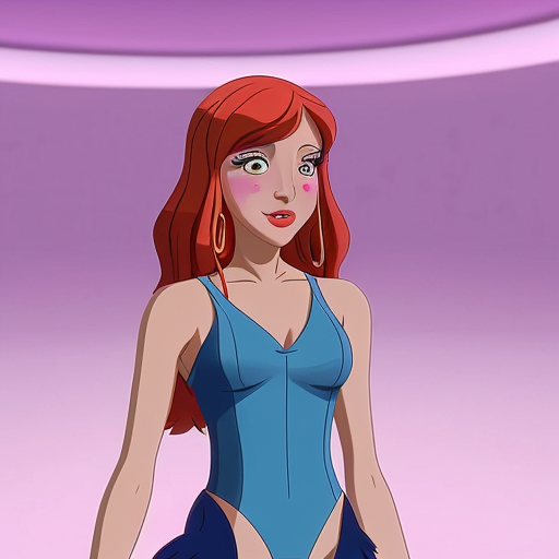 bloom from winx club in adult swim episode being nsfw nude 