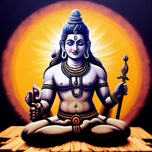 Lord Shiva mahadev artwork