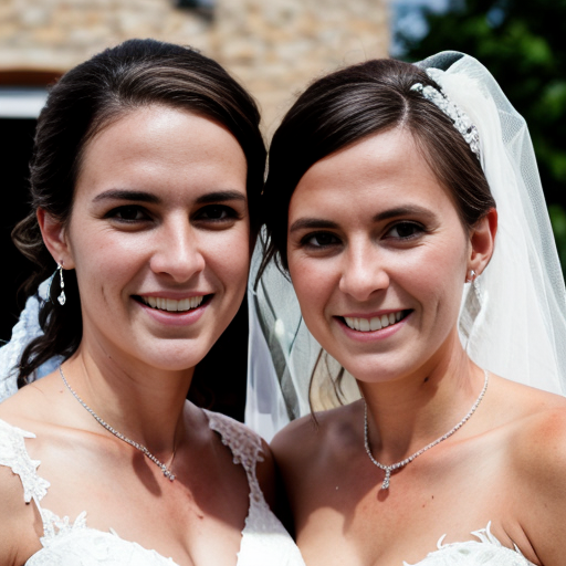 Goretzka and Vanessa at the wedding 