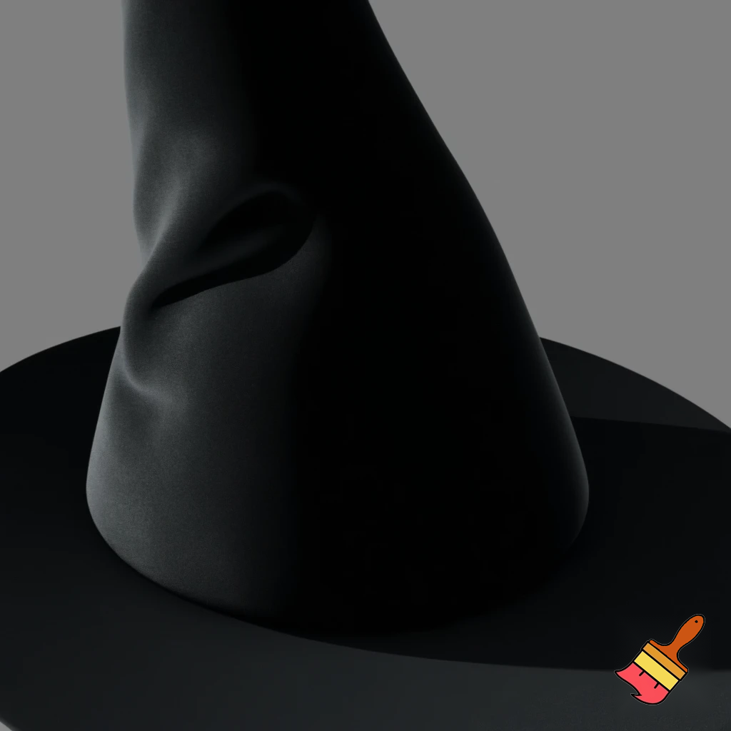 Witches hat velvet