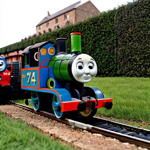 Thomas the tank engine and his friends