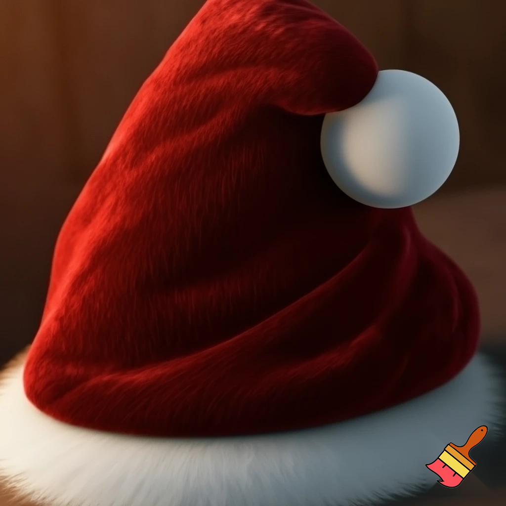 Christmas hat velvet