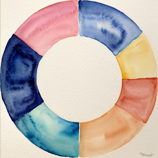 Fill a Circle with something abstract and figurative in o‘keeffe style 