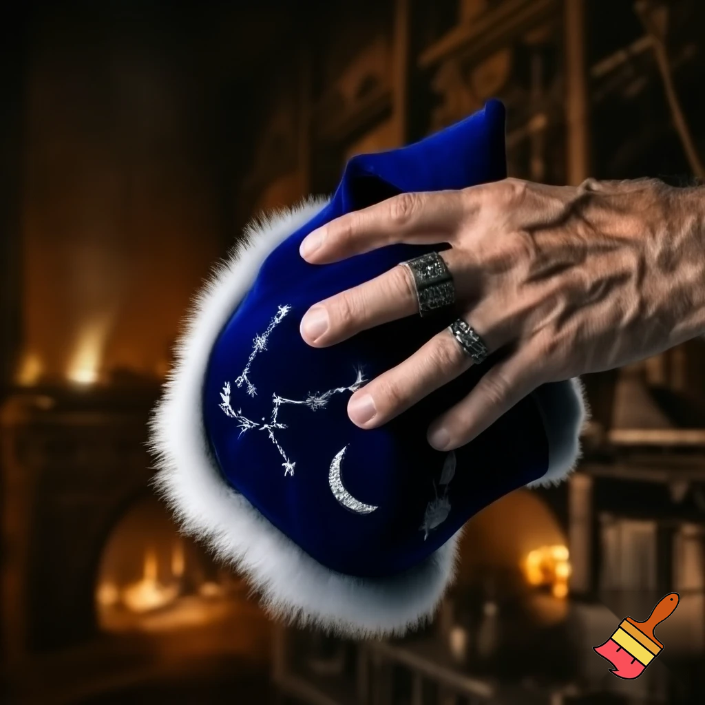 Wizard Santa Claus hat