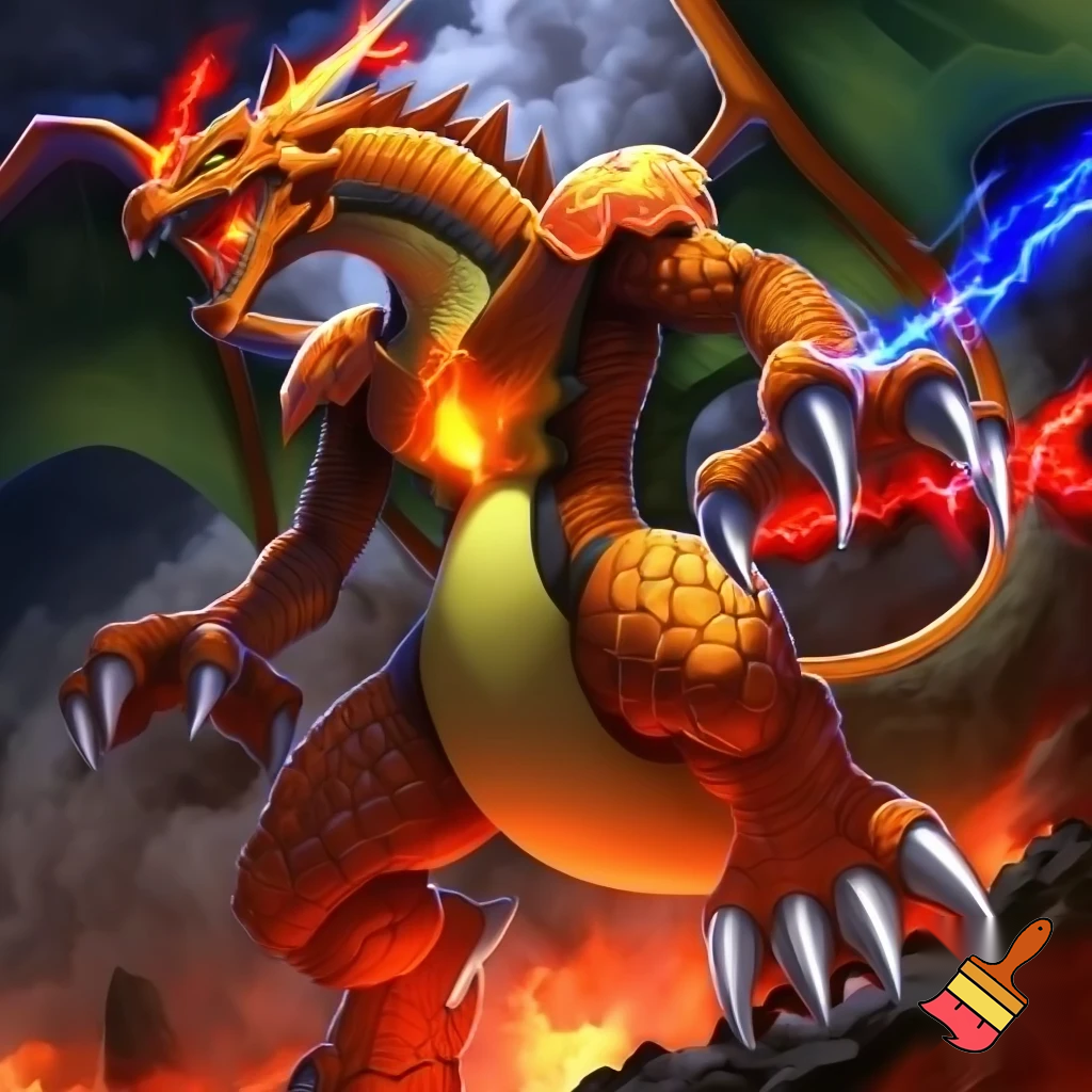 agumon dino digimon pokemon dragon charizard fusion anime