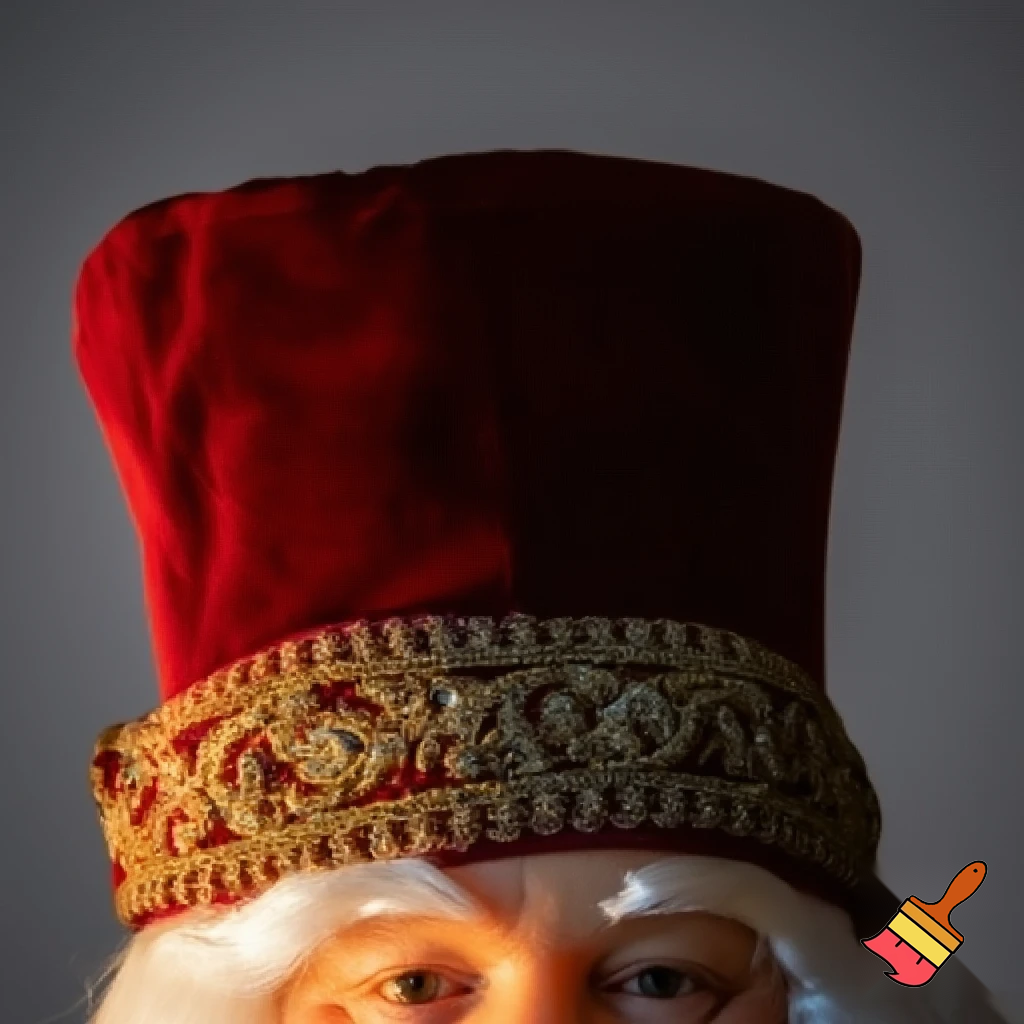 Santa Claus top hat special one special in delicate