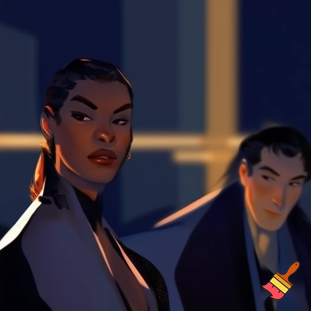 bey emre  and esra bilgic standing together
