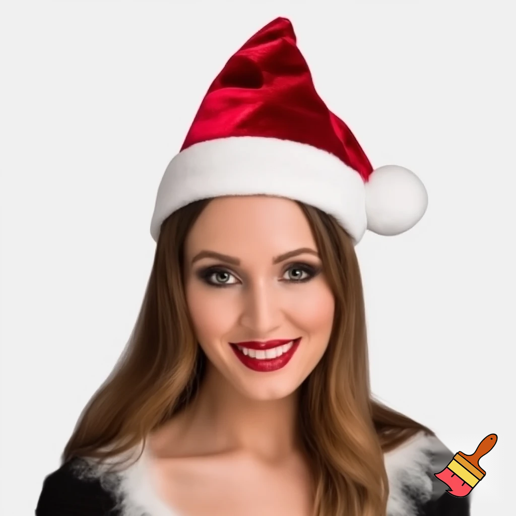 Christmas wizard hat Santa Claus hat velvet