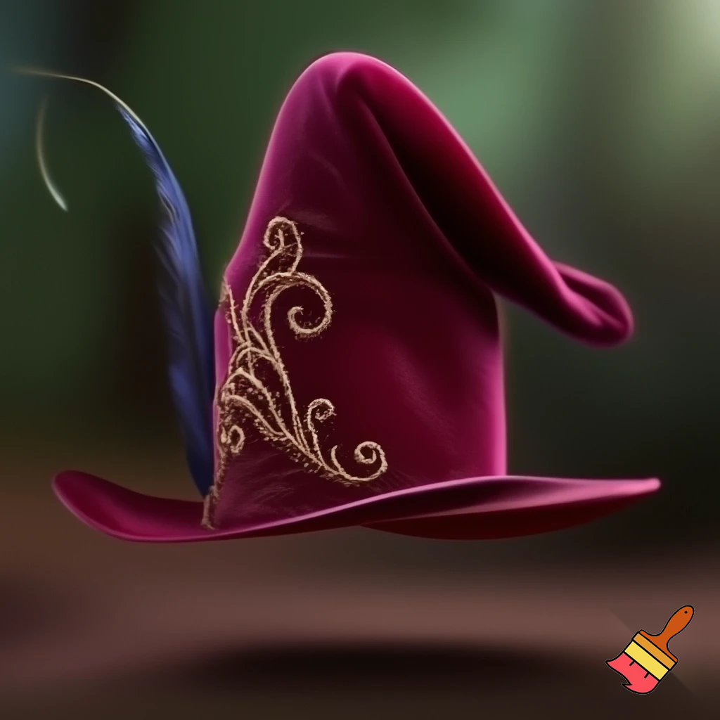 Velvet elf hat