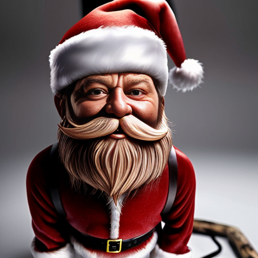 Santa Claus Russia walking stick star the real Santa Claus