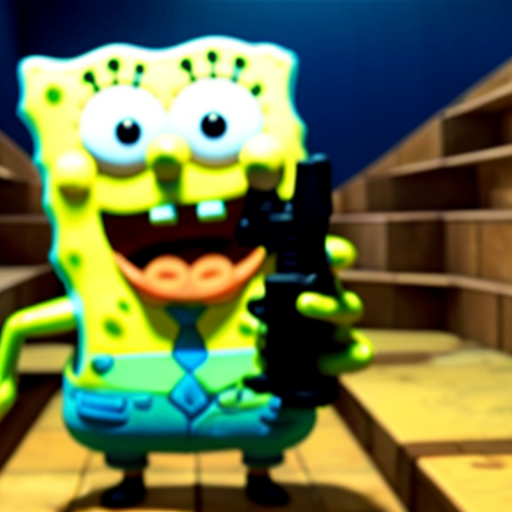 SpongeBob With A Gun