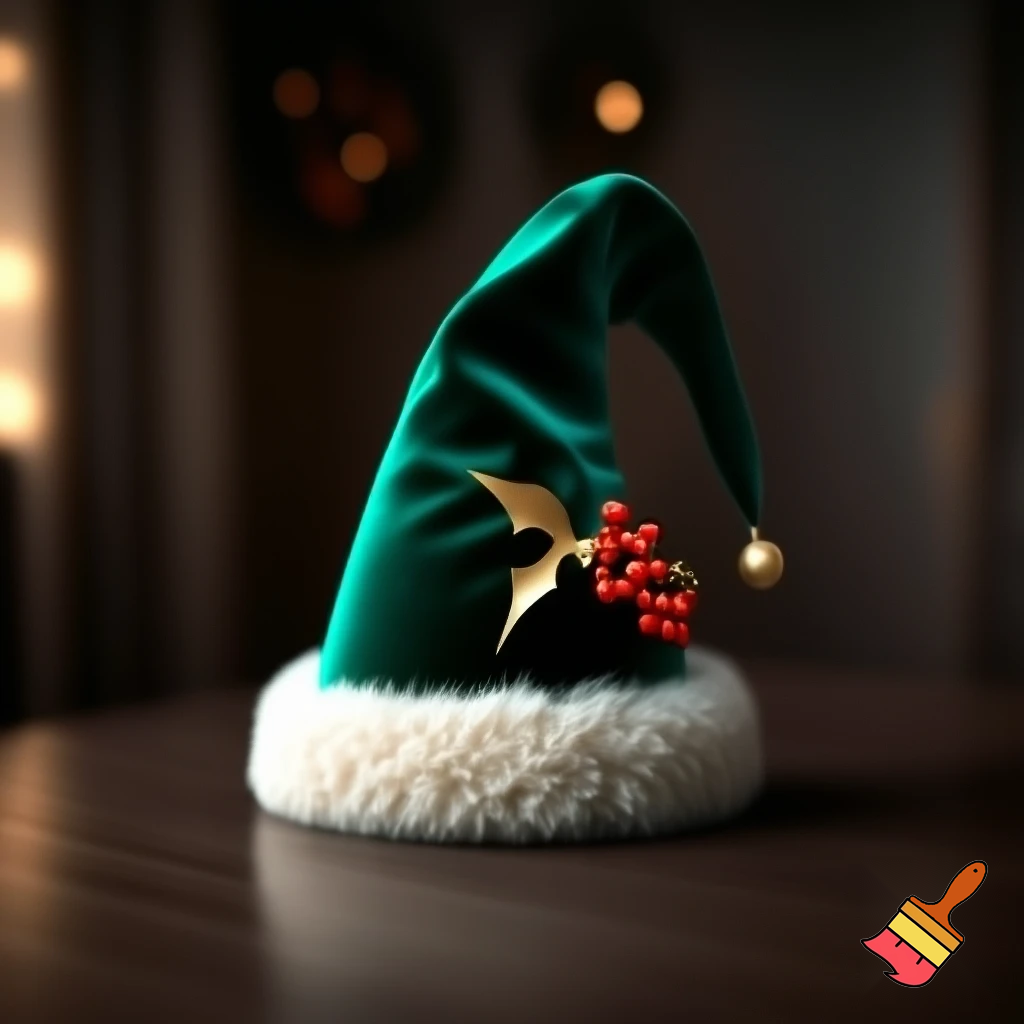 Christmas wizard hat 