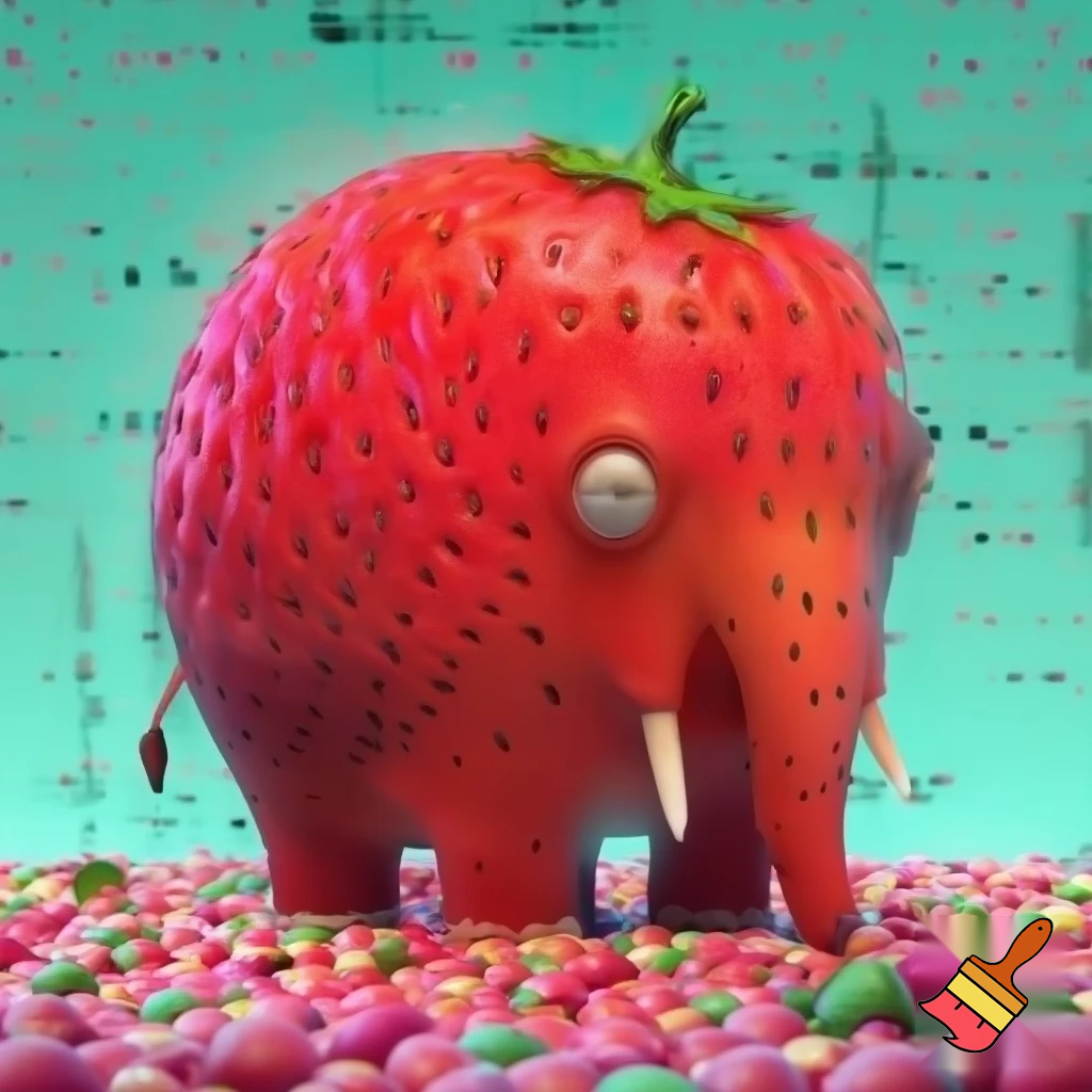 strawberry elephant from steal a brainrot