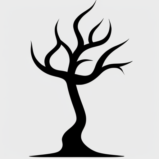 A tree with arms and legs 
 