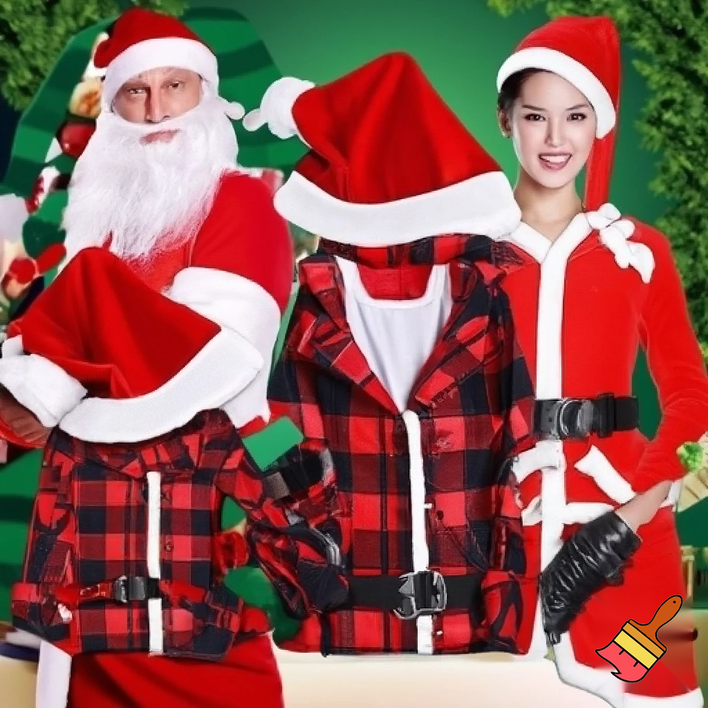 A wizard jacket Christmas jacket Santa Claus wizard Christmas shoes Christmas wizard hat