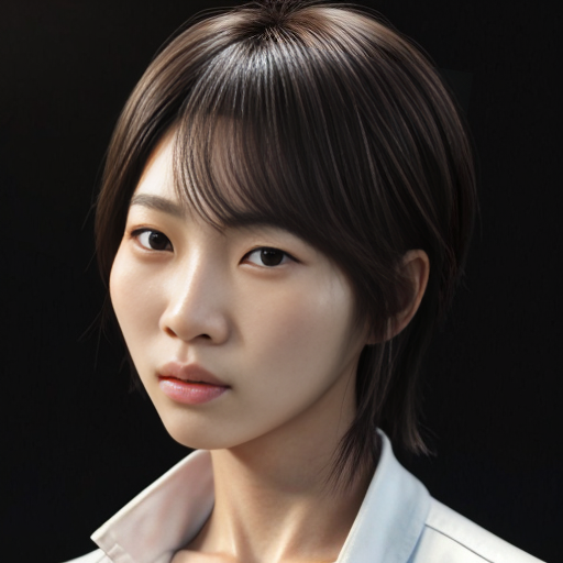 75% Korean, 12.5% Black, 12.5% White mixed people