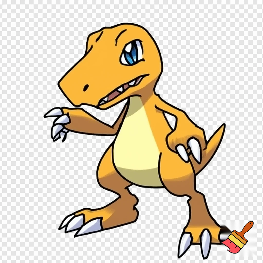 agumon slender digimon cubby pokemon limbs squritle fusion fusion