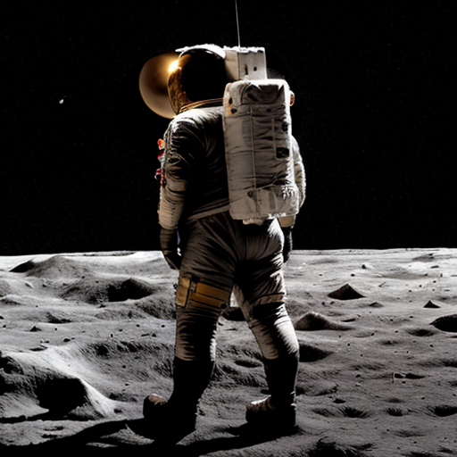 baer on the moon saying stinky bum
