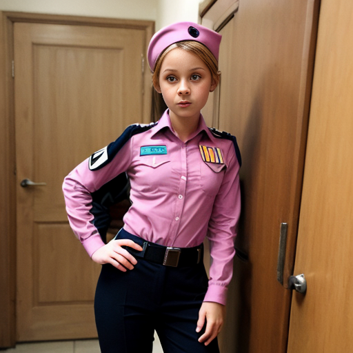 Fairly OddParents girl wearing spy uniform