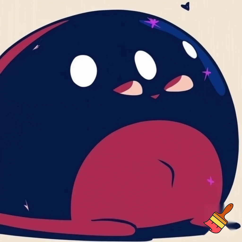 Make a ”H” and make stickers 🪽🎱 navy blue and wine red