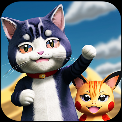 Talking Tom Cat Pokemon 