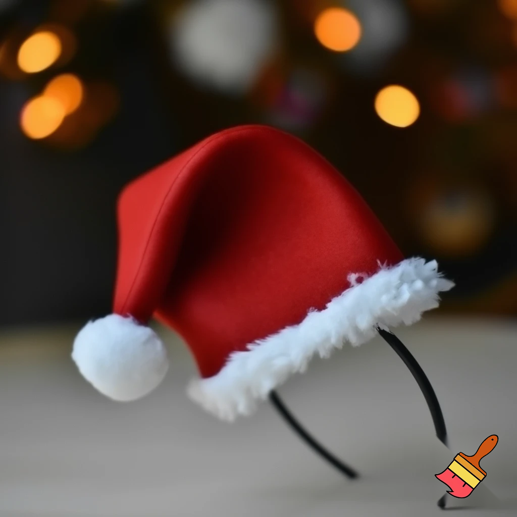Christmas hat headband