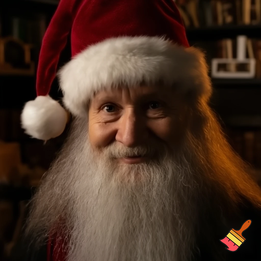 Wizard Christmas hat read