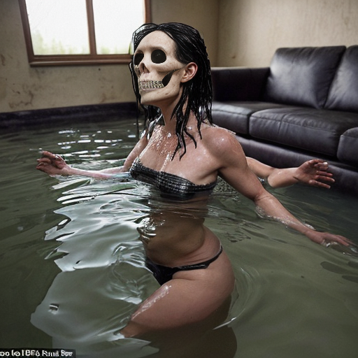 Main characters: 
Mal0 - A female entity covered with black fur, has a skull face that looks not scary but a bit cute, she had two Doberman like ears and black wavy hair that is a bit straight, she is wearing a orange scp d class jumpsuit that covers her from the neck down and a white singlet and panties underneath with the jumpsuit being tight can see a  bit of her mound and  has small black claws. Adult like, 6ft, Generally nice towards her friends, Karelia and Reptile. She is a bit clueless and innocent but still is able to act like an adult and is the most energetic of the group. 

Reptile - She is a female entity that resembles a lizard with mossy green fur and a skull for a face with three eyes on each side of the skull, she is muscular and has a black underbelly skin with mossy green fur on her back, she has a decent pair of breasts and ass with a large lizard tail. Adult like, 6,1ft, most mature out of her friends, Mal0 and Karelia, responsible. She is also considered a bit of a brute and has a tomboy like attitude. 

Karelia - A female entity that is covered with black fur and skin with two long wolf like ears and fur tufts on the side of her face with a large white smile and two glowing eyes, she is a bit muscular and has big breasts and ass that are considered a bit hefty, she has a black tail. Adult like, 6,2ft, Caring towards her friends, Reptile and Mal0, mature. She acts a bit like a middle aged mom and is a calm and logical entity. 

Scene: 
the three main characters, Mal0, Karelia and Reptile are inflating in a large room from a ballroom and are surround by other  inflating women that are human and all of them start to feel a weird pressure building up from inside each of them, it feels as if they are all being inflated once again, one of the women in the room says that she had started to leak water from her mound, this liquid coming from her would transfer to the other surrounding women making them all start to inflate and push against each other due to their bodies expanding and getting larger.

One of the ladies suddenly yells out and says “I’M LEAKING!”

Reptile quickly gets up and waddles her way over to the lady who had yelled and asks her if she is okay, the woman replies saying that she was okay and that it didn’t hurt, just that she could feel herself leaking again, Reptile then says that it is just a little leak and not to worry about it, but the woman replies back to Reptile saying that the leak has now gotten a lot bigger.

Reptile could now see that the leak was indeed a lot bigger and the water was now starting to cover the floor and make its way over to the other women, when the water came into contact with the other ladies they all let out a slight moan and started to inflate, their bodies slowly expanding as the liquid made contact with their skin.

Reptile starts to feel her body start to expand again, she tries to make her way back to Karelia and Mal0, but due to the fact that her body is inflating and the water is starting to rise it makes it a lot harder for Reptile to make her way across the room.

The other women have also started to get up and try to make their way to other parts of the house, but due to their bloated bodies and the fact that the water has risen above their waists, they are finding it quite difficult.

The water keeps on rising and has now reached just below their necks, the women are all trying to grab onto something so that they don’t drown, however due to how high the water is, it is almost impossible.

Reptile is trying to grab onto one of the sofas, but the sofa keeps on floating away due to the water level, this leaves her with no other option but to just let herself float to the top of the water. Once Reptile floats to the top she can see that all of the other women have done the same and they are all just floating around, waiting for the water level to lower or something else to happen.

Reptile can see Mal0 and Kareilia floating around in the water, she shouts out to them both asking if they were both okay, they both reply saying that they were fine, just a little bit cold due to the water.

Reptile asks them if they could swim over to her, but they both said that they couldn’t due to how much water is in the room and their bodies being so big, Reptile understands and tells them to just wait until the water level lowers so that they can make their way over to each other.

Reptile then notices that there seems to be a lot more water now entering the room, it looks as if the water is now starting to enter from a different room, which has made Reptile think that maybe all of the women in all of the rooms are also now leaking and that all of their water is now gathering in this one room.

Reptile tries to stay afloat in the water; the water keeps on getting higher and higher. It’s now almost up to her mouth. She can feel the water starting to go into her mouth and she tries to keep it out, but she is finding it harder and harder to do.

As the water gets even closer to her mouth, she starts to panic. She knows that if the water gets into her mouth, she’ll start to sink and she’ll eventually drown. She tries to swim towards the sofa, but the water is too deep and she can’t reach it. She’s starting to get really scared now. She doesn’t want to drown. She doesn’t want to.Just as this thought was coming the water around them all start to slowly disappear and recede, Reptile calmed down as the water decreased, but was replaced by shock as her body start to suck up the water through her pussy, she looks at the others, Mal0 and Karelia and see's that the same process is happening to everyone, they are all starting to become immobile once again, but this time is seems like it won't just stop there, everyone's skins seem like its just adding on and stretching and expanding to fix their expanding bodies. Moans and laughs and cry's of pleasure echo throughout the building.