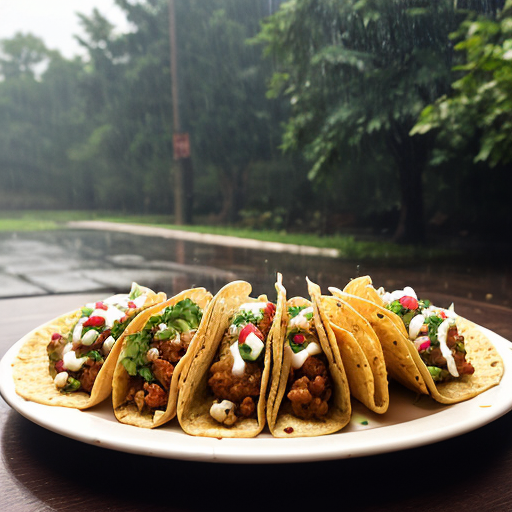 raining tacos