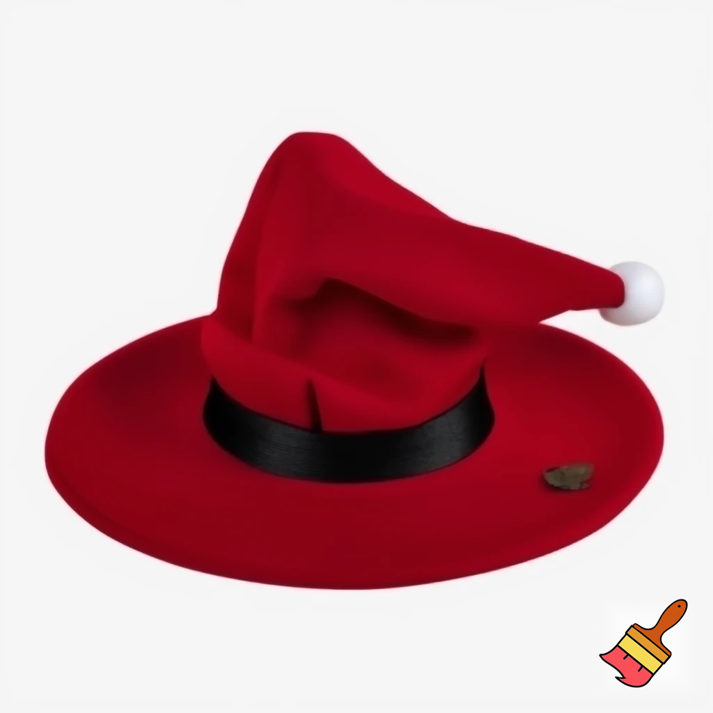 A wizard Christmas hat, Santa Claus hat