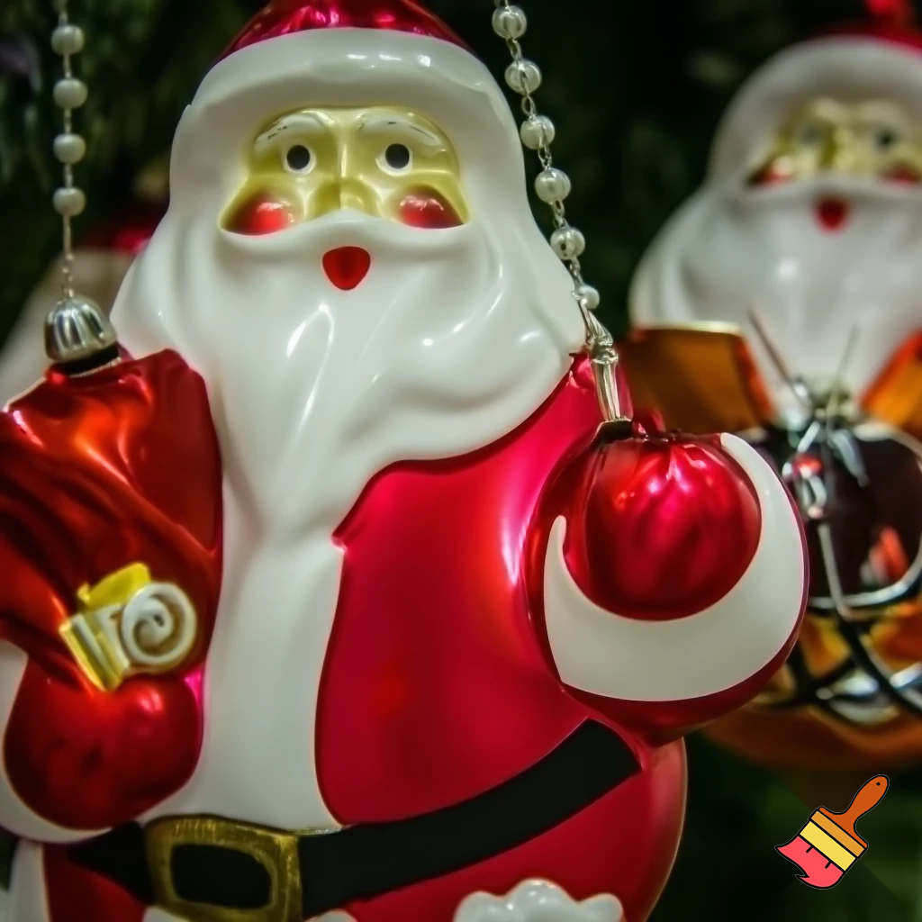 Christmas ornaments special Santa Claus