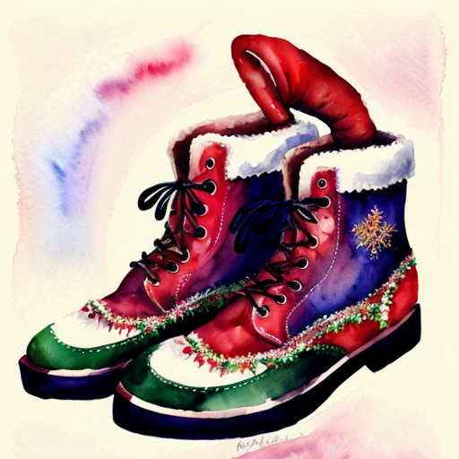 A wizard jacket Christmas jacket Santa Claus wizard Christmas shoes Christmas wizard hat