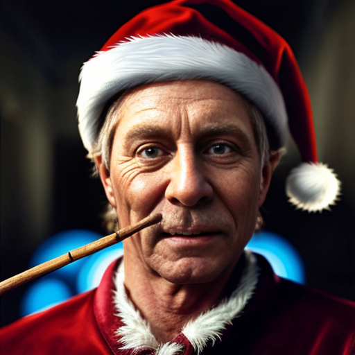 Richard Russia, Santa Claus with the walking stick star