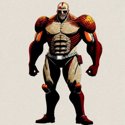 merge a colosal titan and an armoured titan from attack on titan
