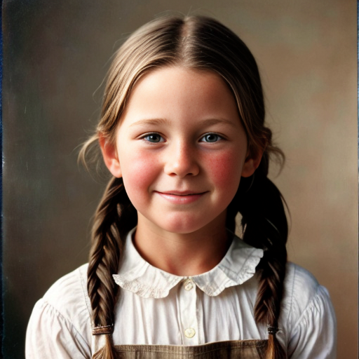 Laura Ingalls, little girl From Little House On Prairie Series
