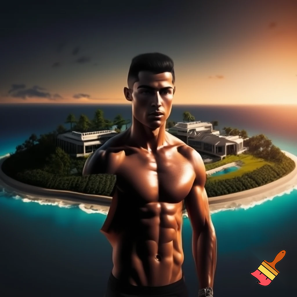ronaldo on epstein island
