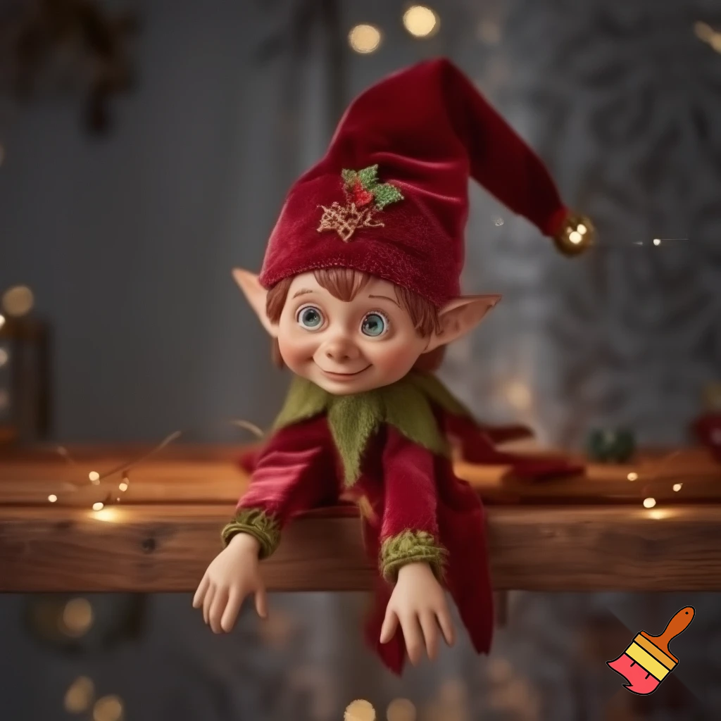 Is the velvet hat elf on the shelf Christmas velvet hat elf on the shelf?