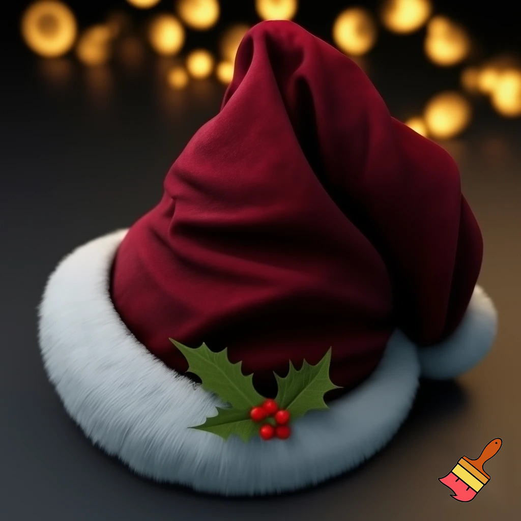 Christmas wizard hat