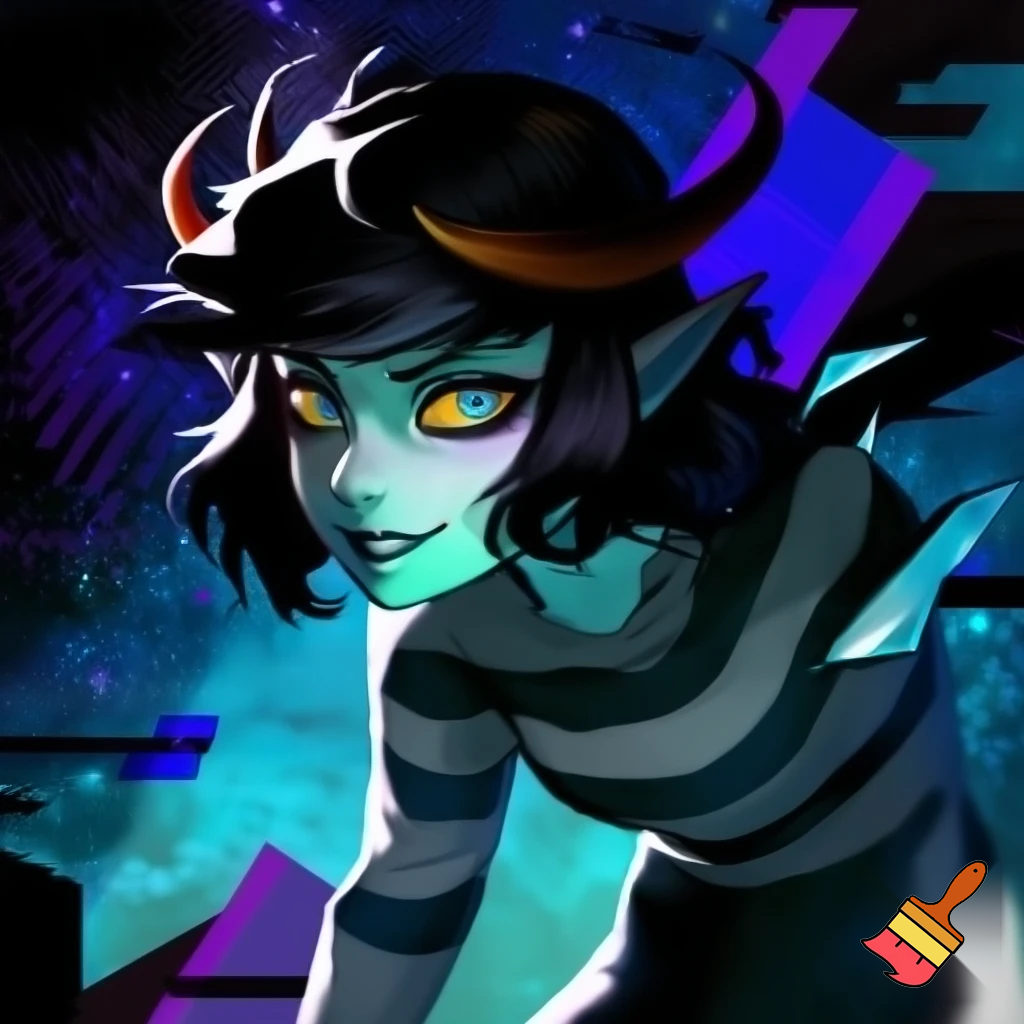 Vriska from homestuck