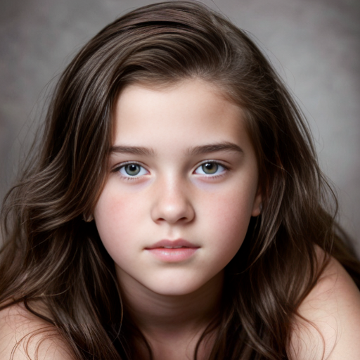 a self portrait of a 14 year old girl with wavy dark brown hair and brown eyes with a diamond face shape teenager , laying, full body