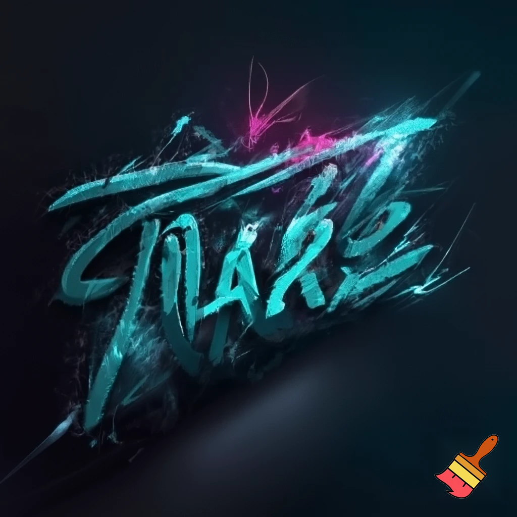 интро для видео с ником dettox где просто ник появляется как нарисован от руки, какие нейросети бесплатные для генерации