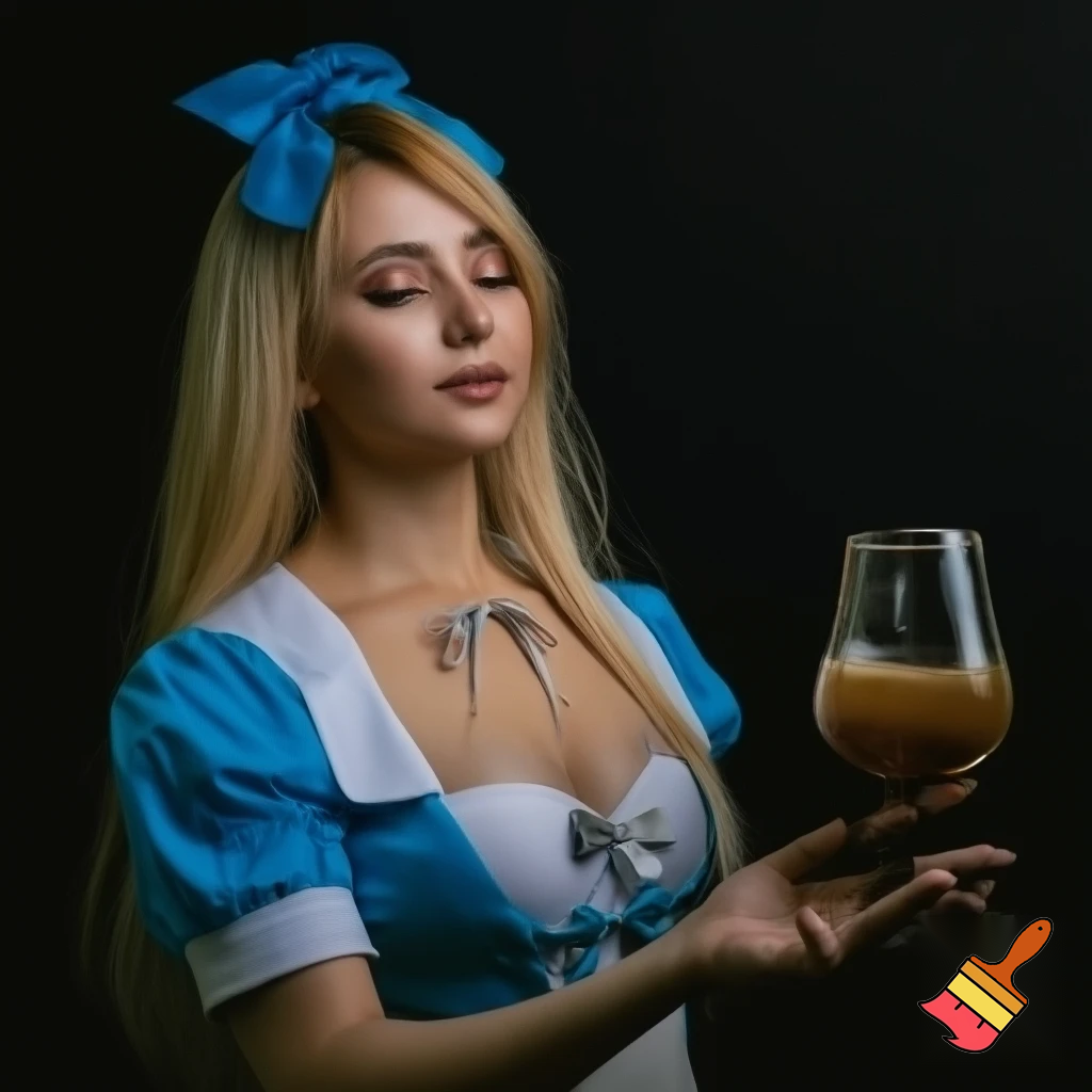 Alice in Wonderland’s boobs a sexy woman